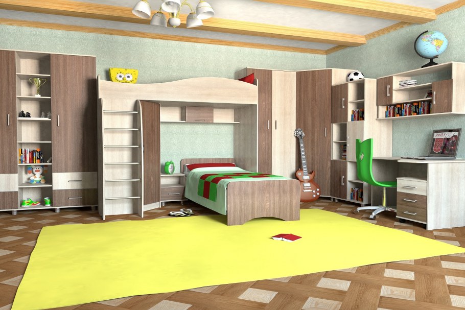 Стол письменный "уголок школьника 2" Аджио