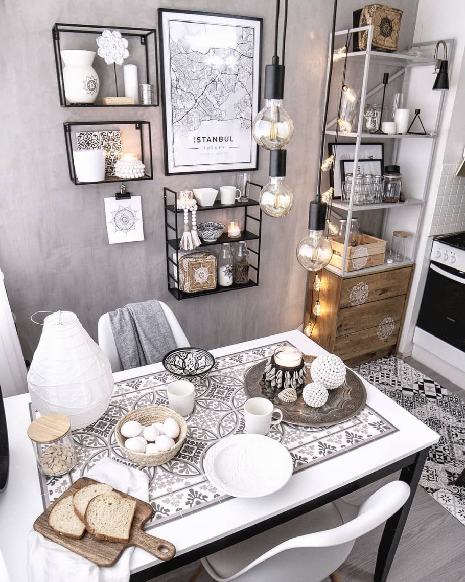 Стиль бохо в интерьере кух