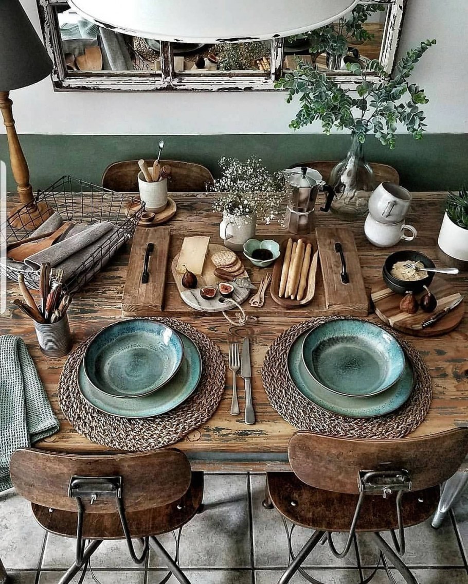 Посуда в стиле бохо