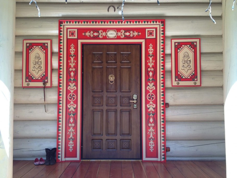 Расписные наличники