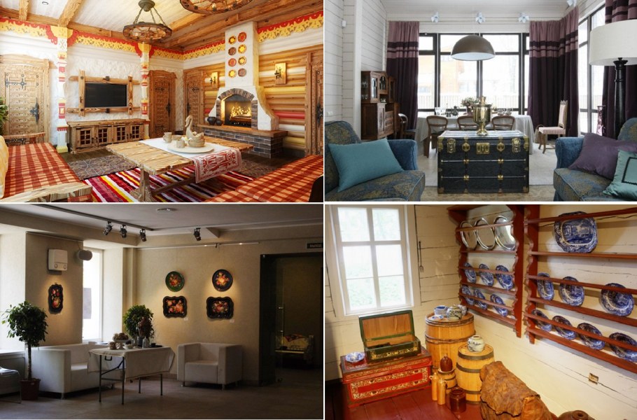 Интерьер а-ля рюс