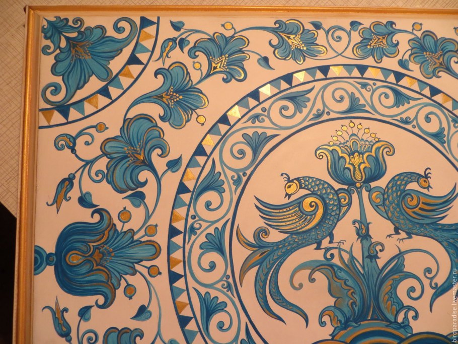 Растительный орнамент в храме