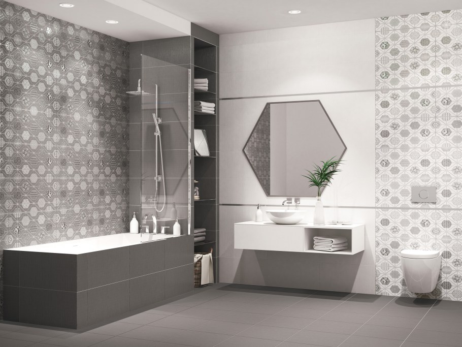 Плитка Azori Devore Gris