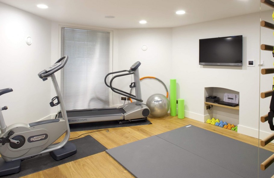 Спортивная зона в квартире