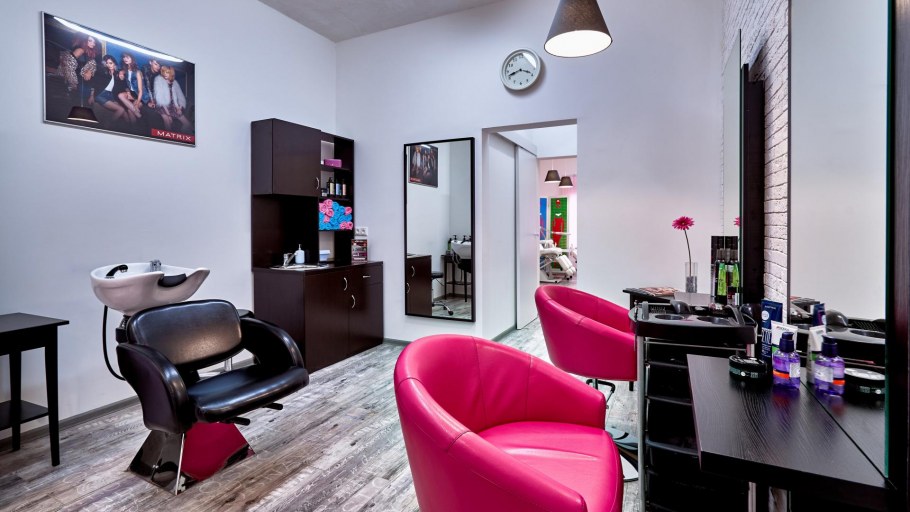 Интерьер парикмахерской