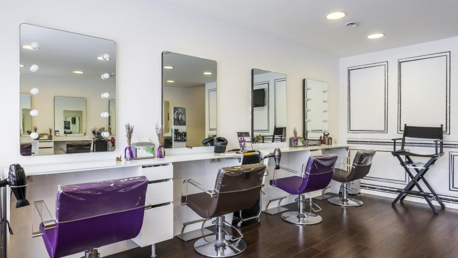 Стильный салон красоты интерьер