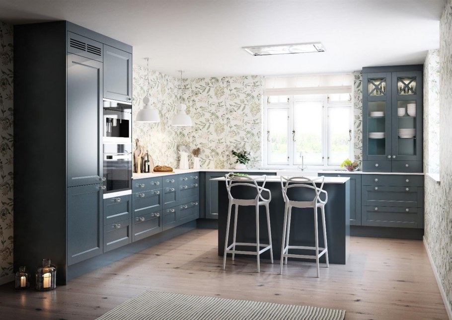 Кухня в стиле Сканди 12 кв.м