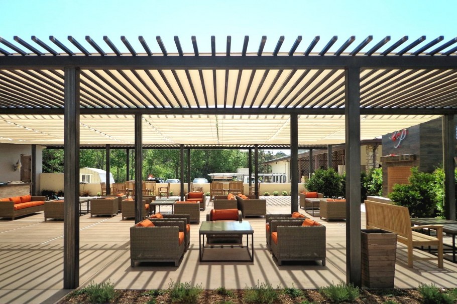 Пергольная маркиза (пергола)