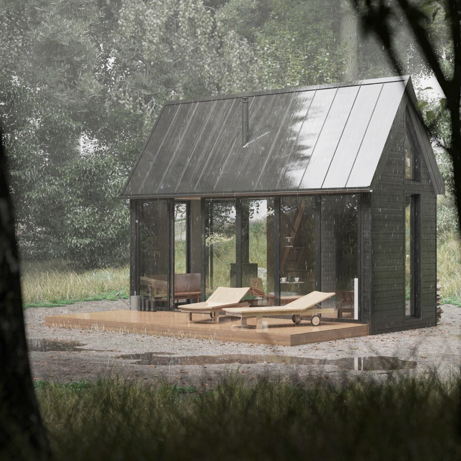 Скандинавский домик 4*6