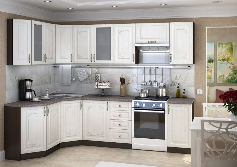 Кухня Прага модульная Сурская мебель