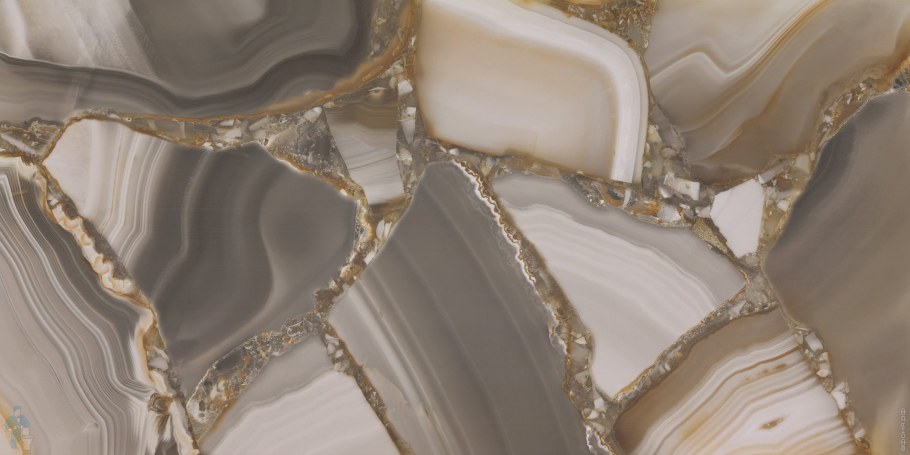 Плитка Atlas Concorde Marvel Edge Agata Azul 75x150 Lappato