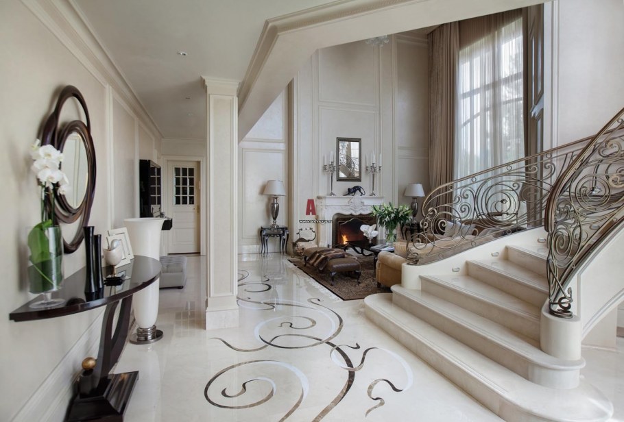 Лестница в стиле Неоклассика
