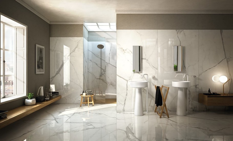 Керамогранит Fondovalle infinito Marbletech White Glossy