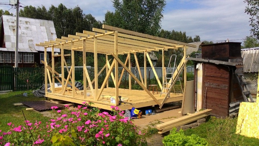 Каркас сарая 4*6
