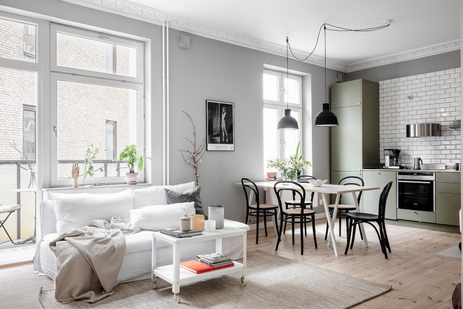 Отделка квартиры в скандинавском стиле