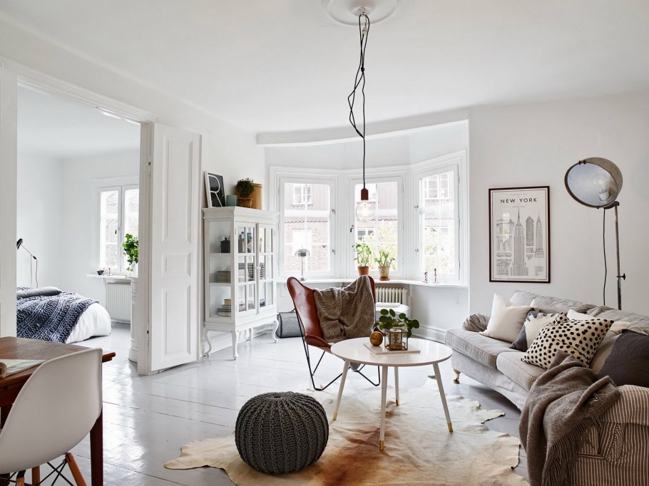 Интерьер маленьких квартир Норвегии