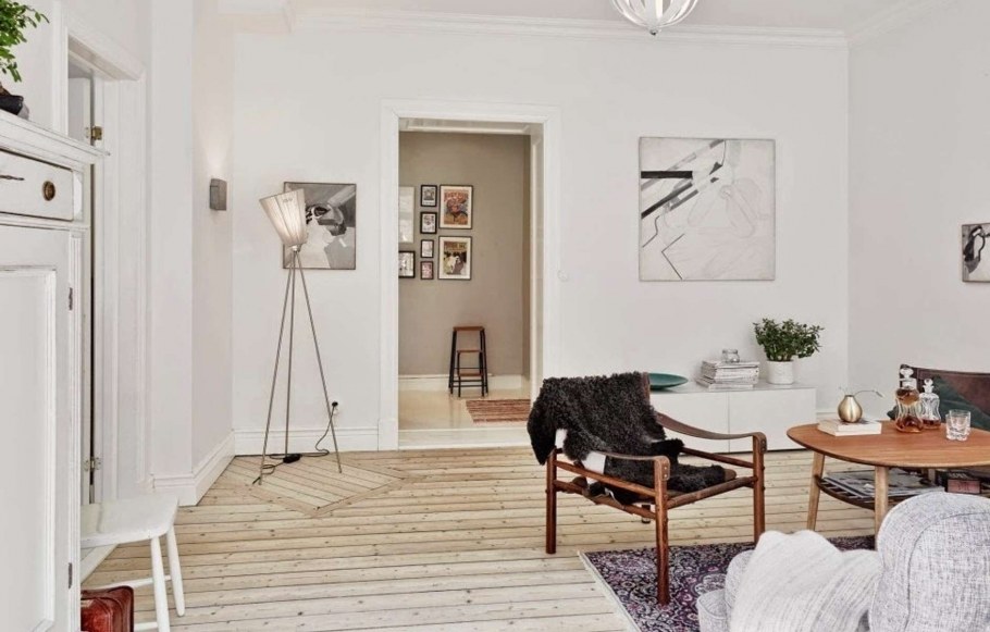 Скандинавский стиль в интерьере квартиры