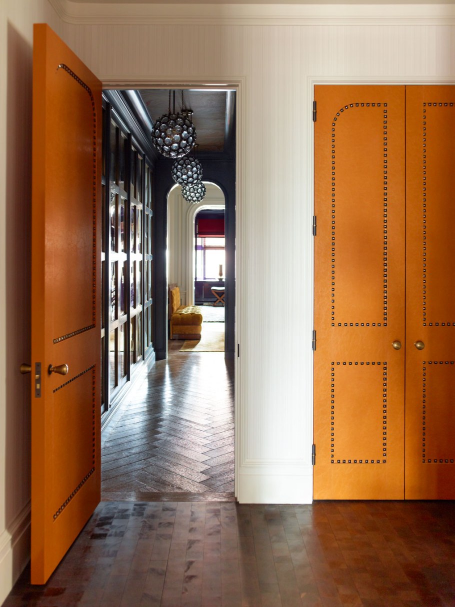 Декоративная штукатурка в узком коридоре