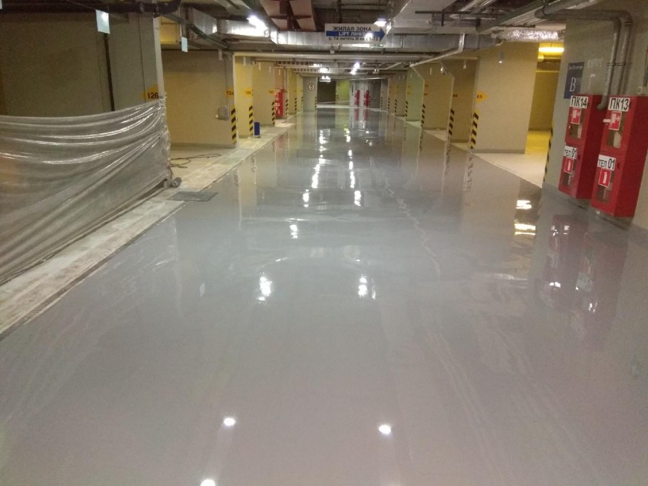 Эпоксидный наливной пол эпоксид
