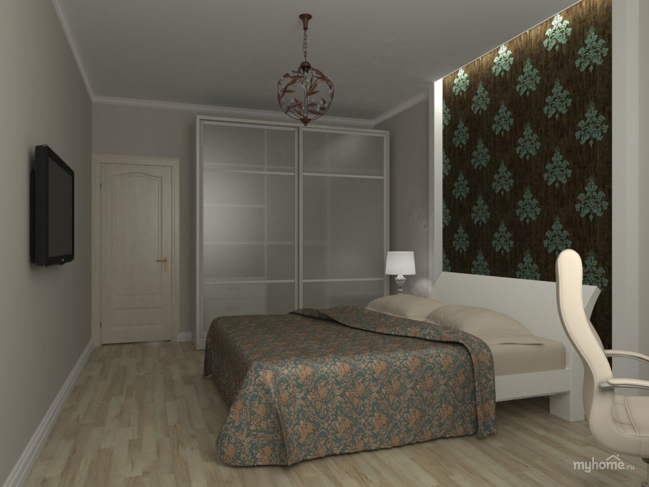 Спальная комната бюджетный вариант