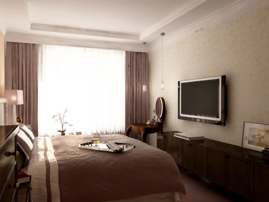 Комната спальня обычная