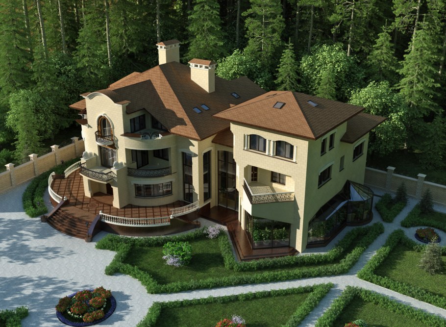 Дом на Рублевке особняк