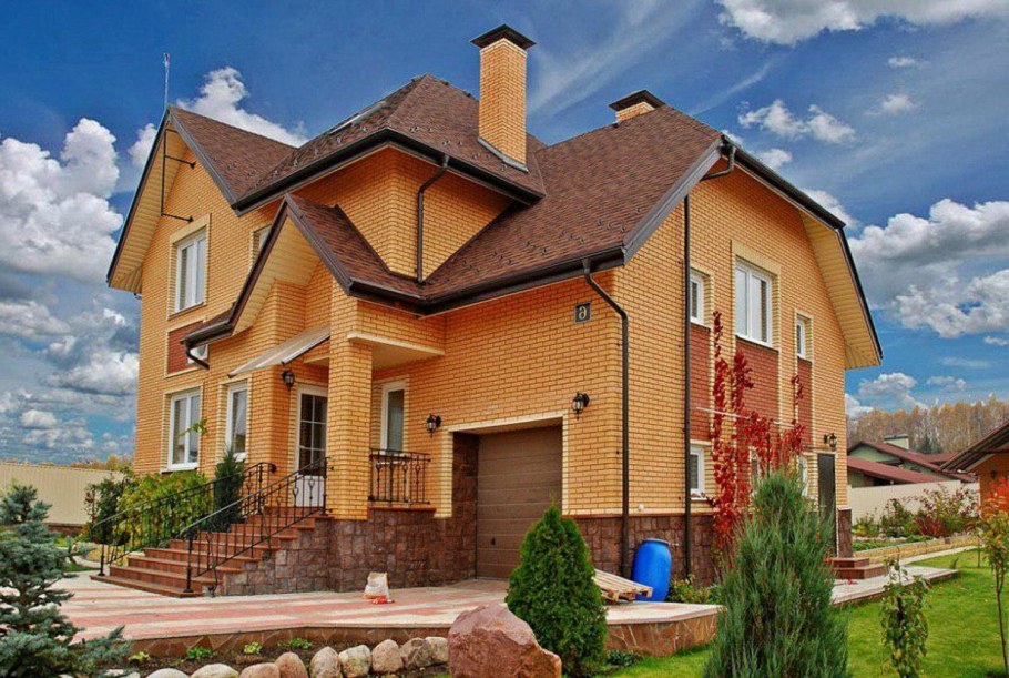Дом кирпич