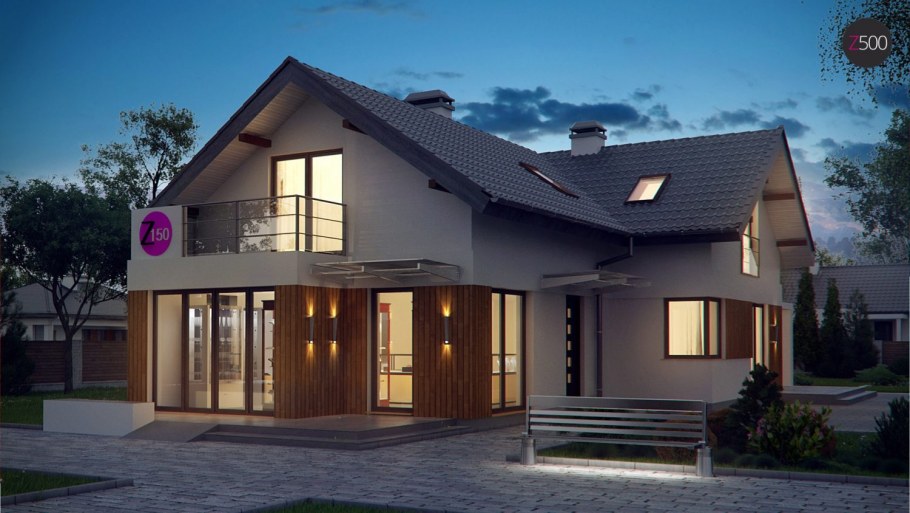 Z500 проекты двухэтажных