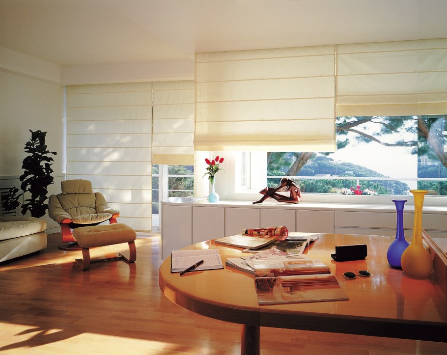 Римская штора со звездами