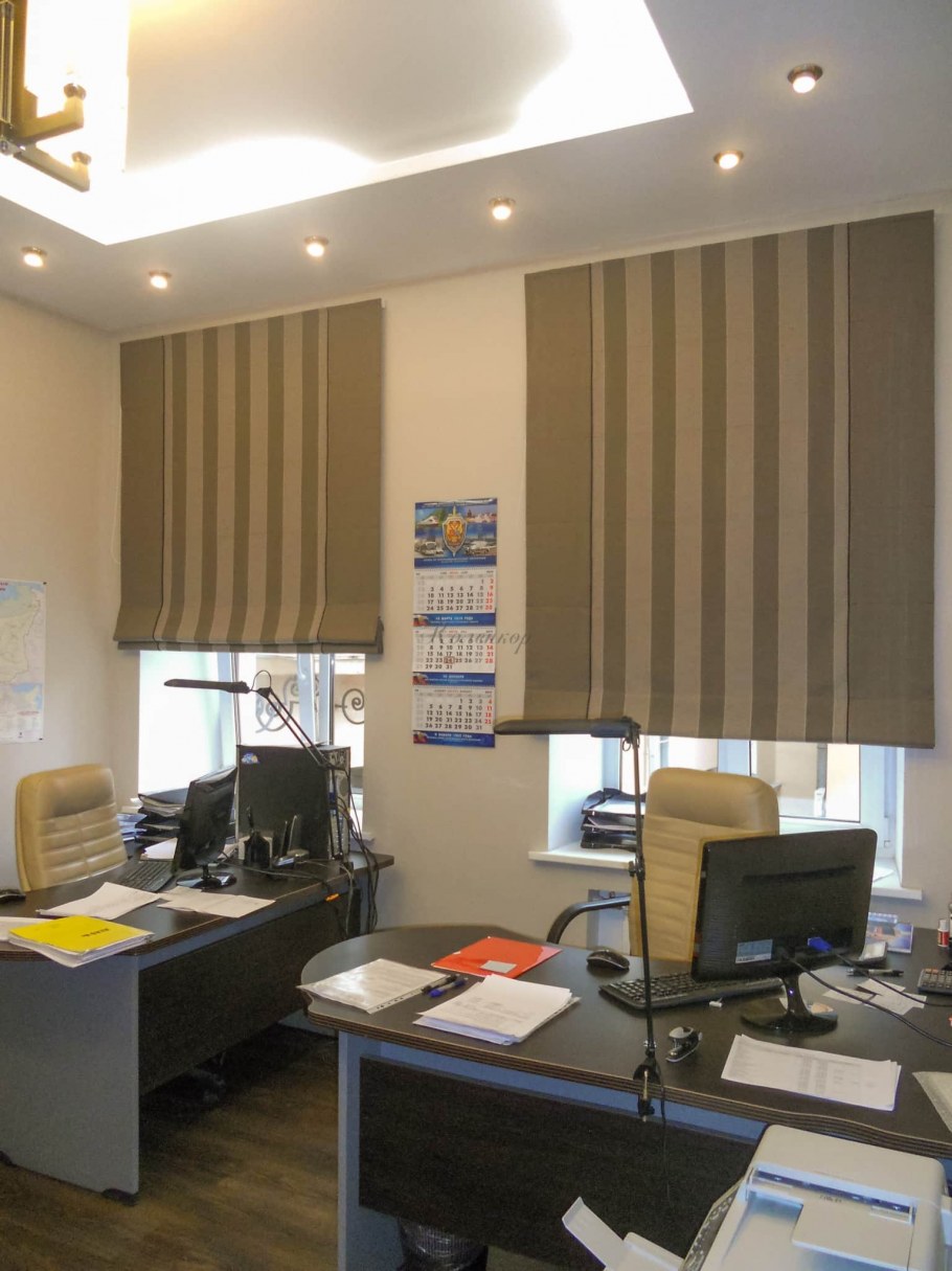 Римские шторы в интерьере стиль эко