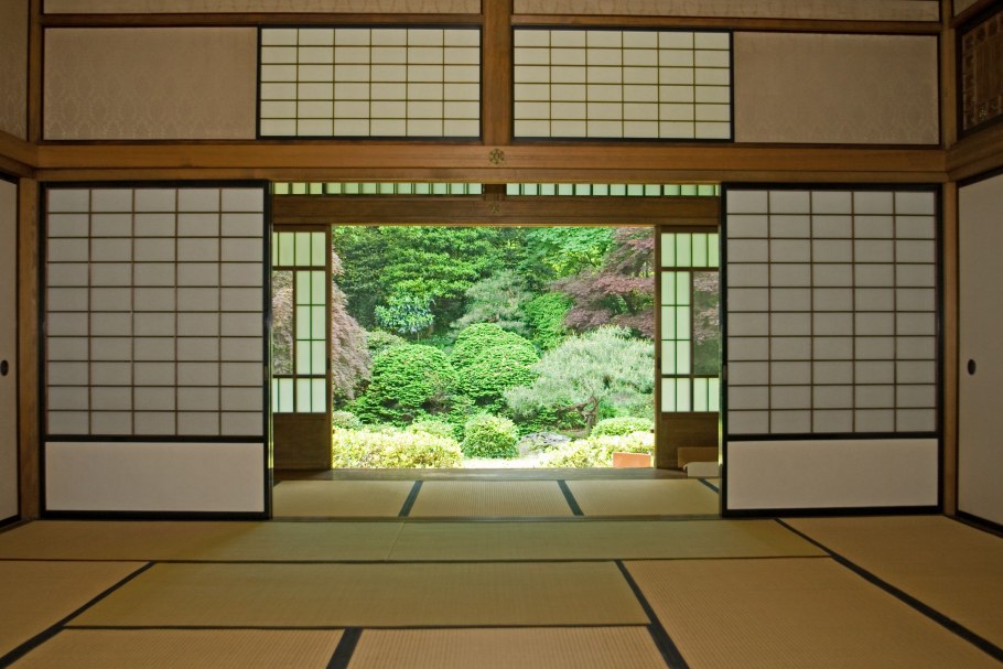 Предбанник в японском стиле