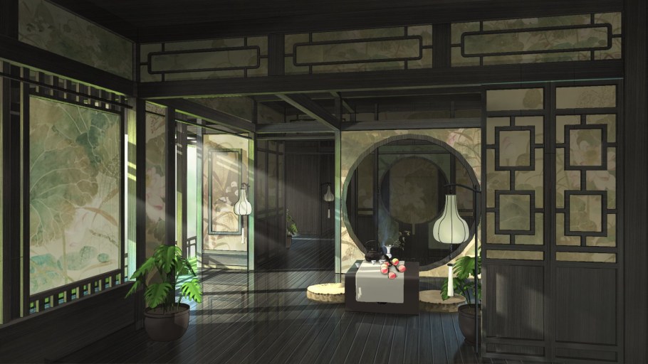 Пустая комната в японском стиле