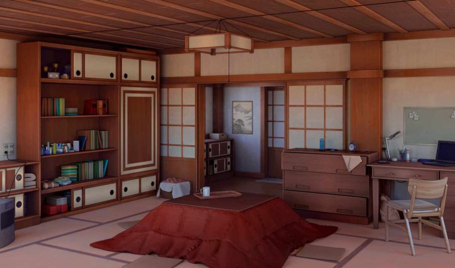 Интерьер в японском стиле новый год