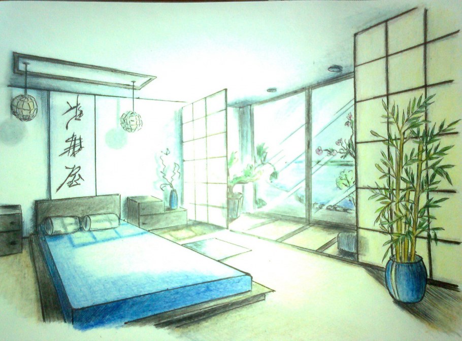 Комнаты для девушек в японском стиле