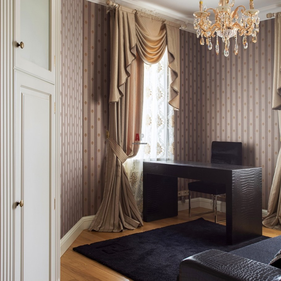 Обои для кабинета в квартире