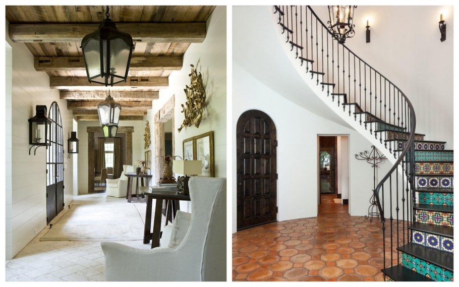 Двери в средиземноморском стиле