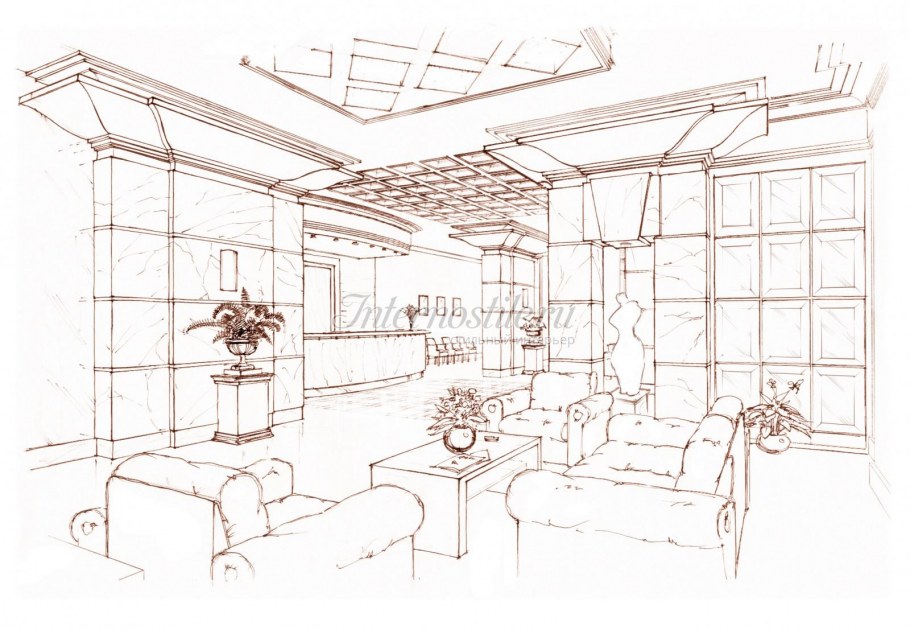 Гостиная в трехкомнатной квартире