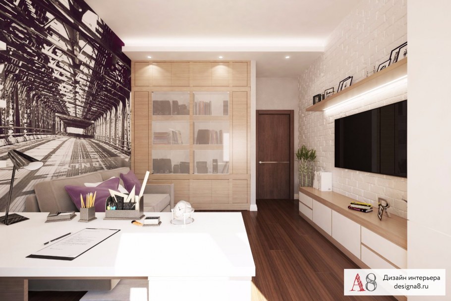 Кухня-гостиная 40 кв.м