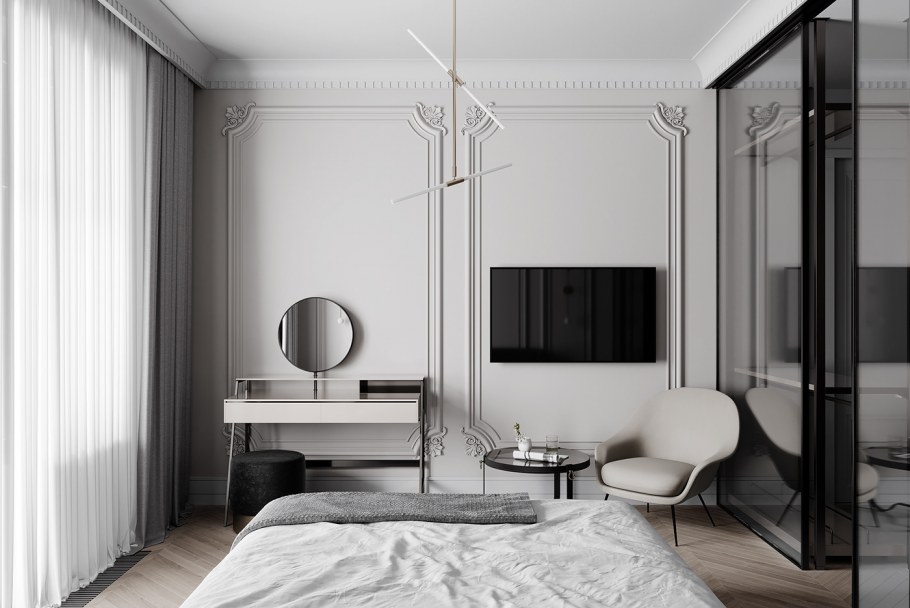 Спальня Неоклассика Минимализм