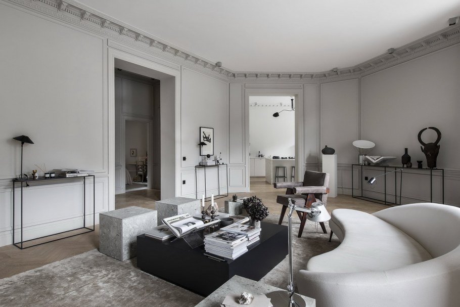 Интерьер Ампир Минимализм