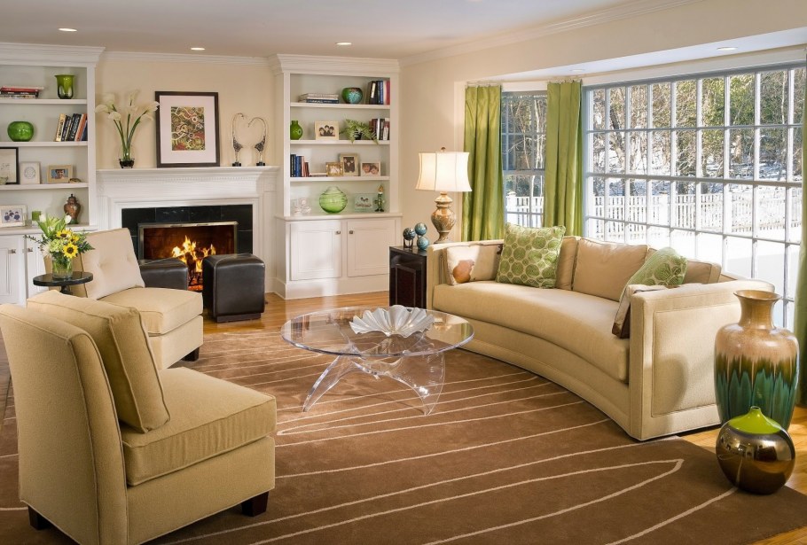 Уютная гостиная