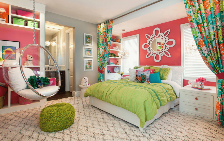 Сочетание цветов в интерьере детской