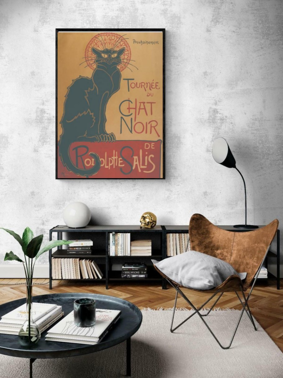 Черно-белые постеры для интерьера