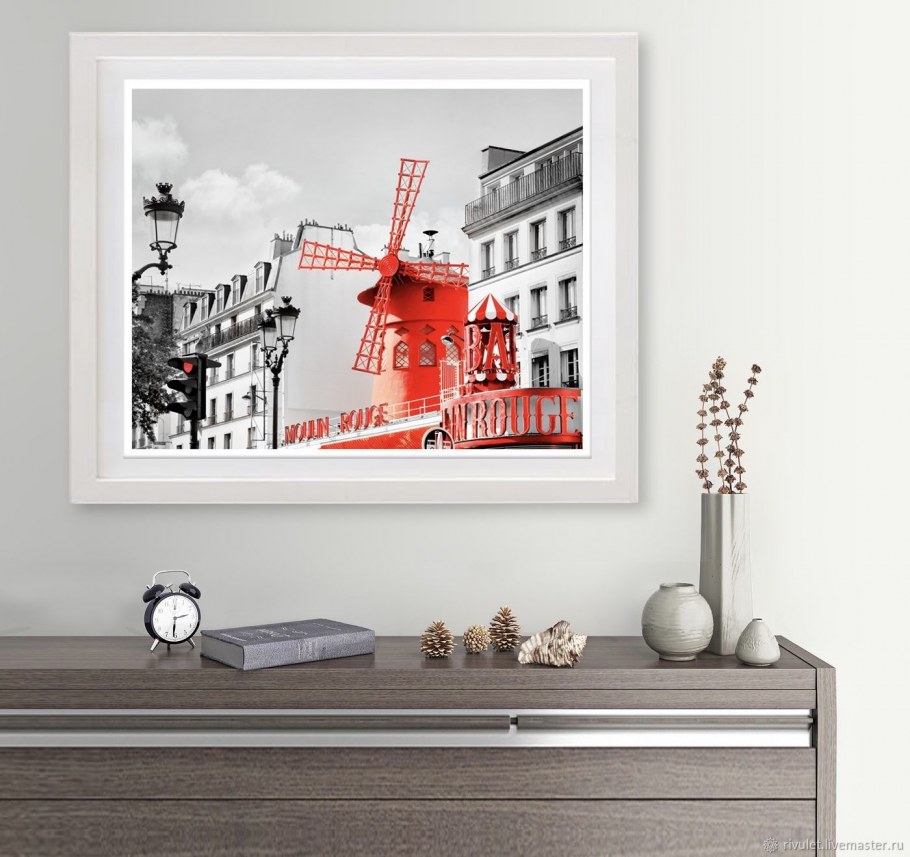 Черно-белые постеры для интерьера