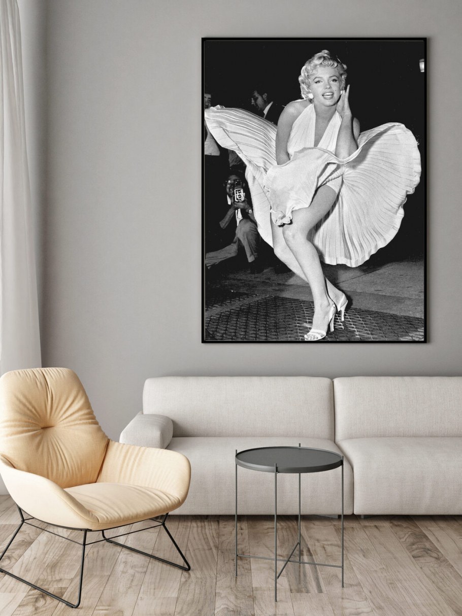 Постеры на стену для интерьера черно белые