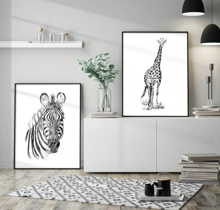 Постеры для интерьера в стиле Минимализм