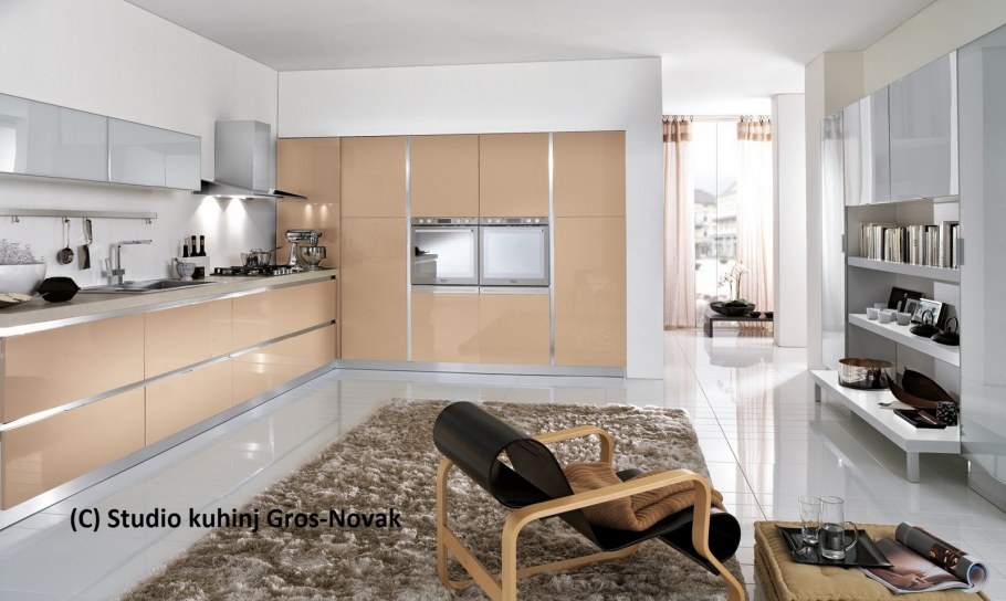 Кухня Alvic Luxe капучино