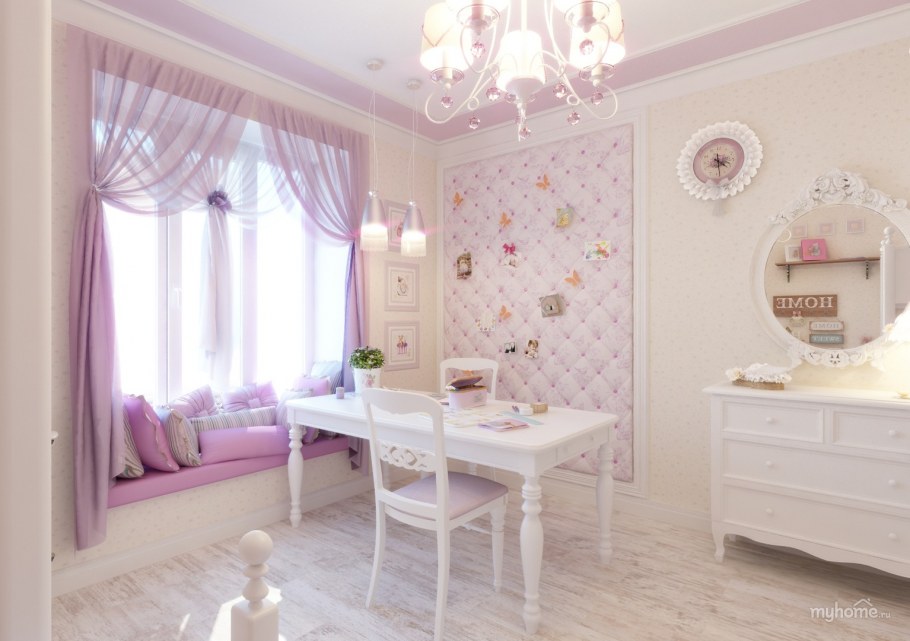 Прованс в интерьере детской
