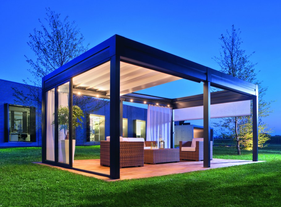 Пристрой навес к дому