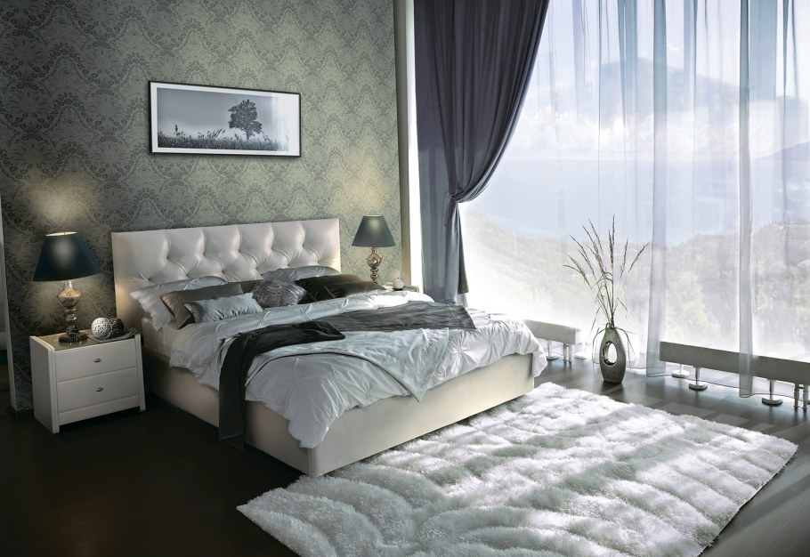 Кровать Halmar Sandy (белый) 160/200